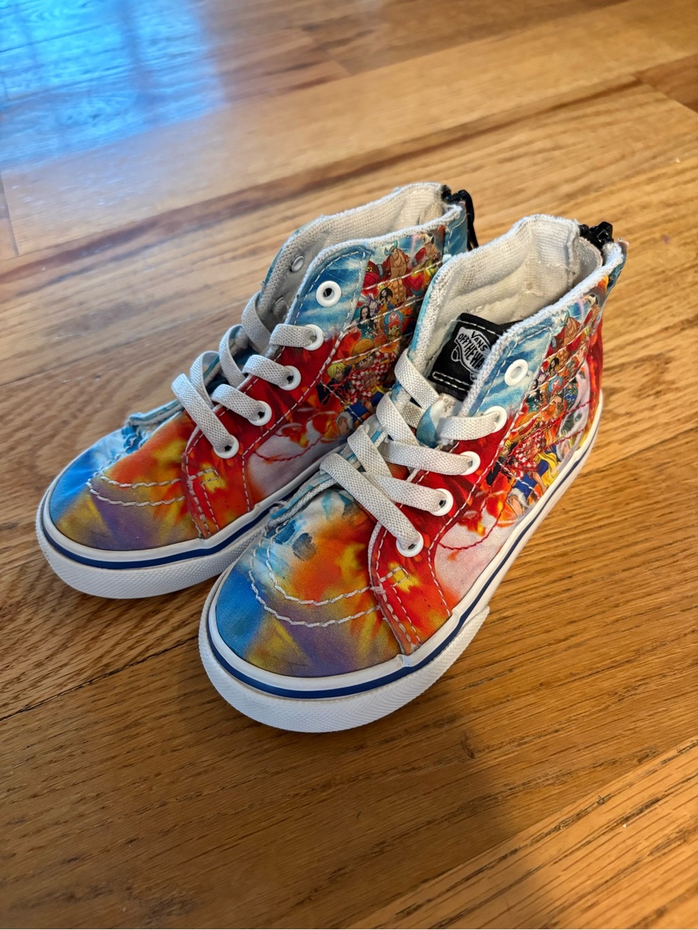 Vans Kids Multicolor Tie-Dye High-Top Sneakers